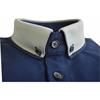 ADVISE KNITTED COLLAR POLO SHIRT - NAVY