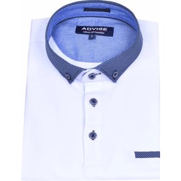 ADVISE POLO SHIRT - WHITE