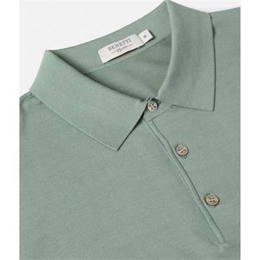 BENETTI PORTO POLO SHIRT - SAGE