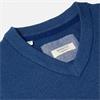 BENETTI QUINN V-NECK JUMPER - BLUE