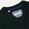 BENETTI QUINN V-NECK JUMPER - GREEN