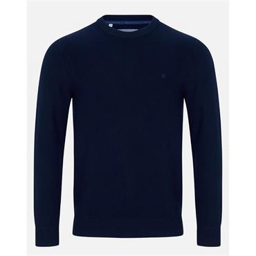 BENETTI QUINN CREW NECK JUMPER - NAVY