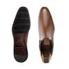 ANATOMIC ROBERTO LEATHER SLIP ON BOOTS - BROWN