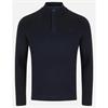 BENETTI ROSS 1/4 ZIP - NAVY