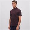 DIESEL SULLIVAN SHORT SLEEVE SHIRT - BURGUNDY