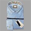MARNELLI SCOTT LINEN MIX SHIRT - SKY