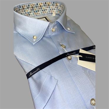 MARNELLI SCOTT SHORT SLEEVE SHIRT - BLUE