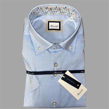 MARNELLI SCOTT SHORT SLEEVE SHIRT - BLUE