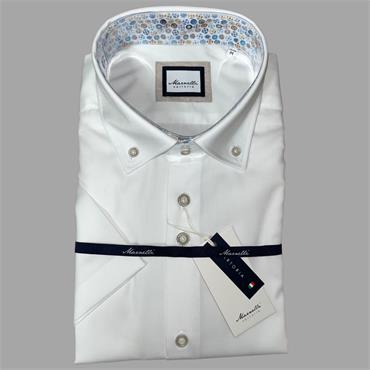 MARNELLI SCOTT SHORT SLEEVE SHIRT - WHITE