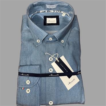 MARNELLI SCOTT H05 STRETCH SHIRT - BLUE