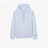 LACOSTE EMBOSSED BRANDING HOODIE - BLUE