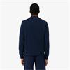 LACOSTE ZIP-UP INTERLOCK SWEATSHIRT - NAVY