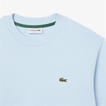LACOSTE FLEECE CREW NECK SWEATSHIRT - BLUE