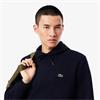 LACOSTE FLEECE HOODIE - NAVY