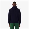 LACOSTE FLEECE HOODIE - NAVY