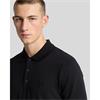 LYLE&SCOTT SUPERFINE POLO SHIRT - BLACK