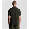 LYLE&SCOTT STRIPED TIPPED POLO SHIRT - GREY