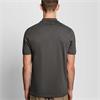 LYLE&SCOTT FINE SLUB POLO SHIRT - GREY