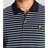 LYLE&SCOTT PIQUE BRETON POLO SHIRT - NAVY