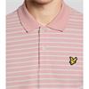 LYLE&SCOTT PIQUE BRETON POLO SHIRT - PINK