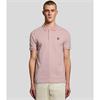 LYLE&SCOTT PIQUE BRETON POLO SHIRT - PINK