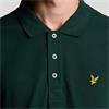 LYLE&SCOTT COTTON POLO SHIRT - GREEN
