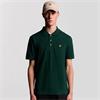 LYLE&SCOTT COTTON POLO SHIRT - GREEN