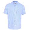ANDRE BARROW SHORT SLEEVE SHIRT - BLUE