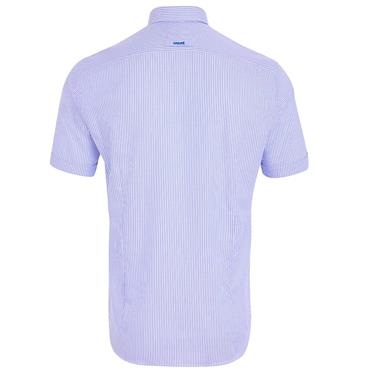 ANDRE BOYNE SHORT SLEEVE SHIRT - BLUE