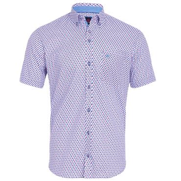 ANDRE DODDER SHORT SLEEVE SHIRT - PINK