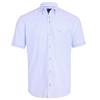 ANDRE FINN SHORT SLEEVE SHIRT - BLUE