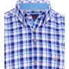 ANDRE LAGAN SHORT SLEEVE SHIRT - BLUE
