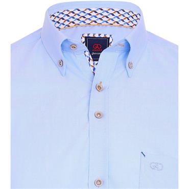 ANDRE SHANNON SHORT SLEEVE SHIRT - BLUE