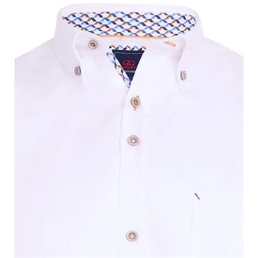 ANDRE SHANNON SHORT SLEEVE SHIRT - WHITE