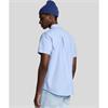 LYLE&SCOTT SHORT SLEEVE OXFORD SHIRT - BLUE