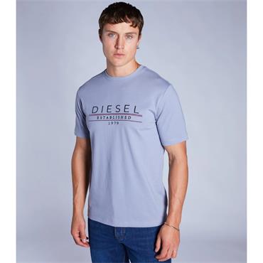 DIESEL DUNCAN T-SHIRT - BLUE