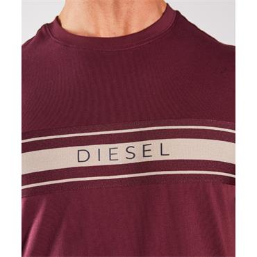 DIESEL DUARTE T-SHIRT - BURGUNDY