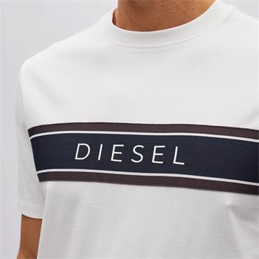 DIESEL SAMMY T-SHIRT - WHITE