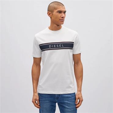 DIESEL SAMMY T-SHIRT - WHITE