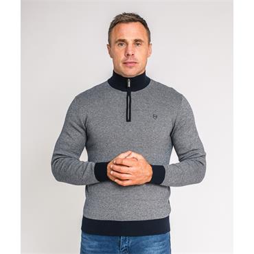 XV KINGS TAKAPUNA 1/4 ZIP JUMPER - NAVY