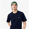 LACOSTE COTTON T-SHIRT - NAVY