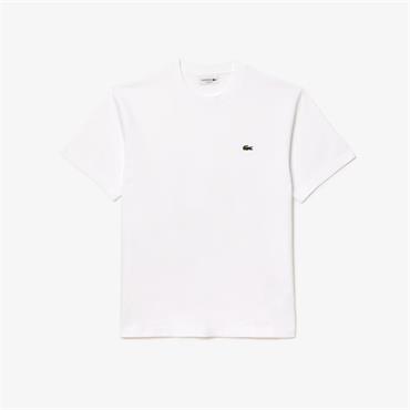LACOSTE COTTON T-SHIRT - WHITE