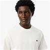 LACOSTE COTTON T-SHIRT - WHITE