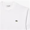 LACOSTE COTTON T-SHIRT - WHITE