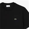 LACOSTE COTTON T-SHIRT - BLACK