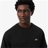 LACOSTE COTTON T-SHIRT - BLACK