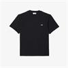 LACOSTE COTTON T-SHIRT - BLACK