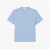 LACOSTE COTTON T-SHIRT - BLUE