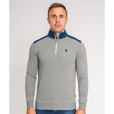 XV KINGS TOGRUTAS 1/4 ZIP SWEATSHIRT - GREY