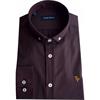 TOM PENN OXFORD SHIRT - BURGUNDY